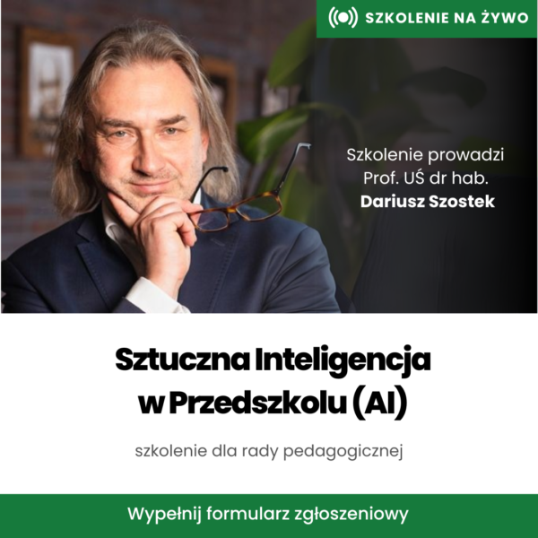 Sztuczna inteligencja w Przedszkolu (AI)